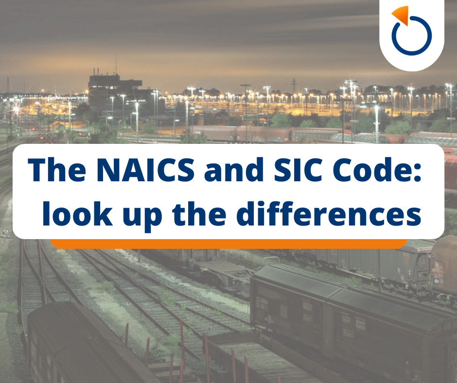 The NAICS and SIC Code: look up the differences 